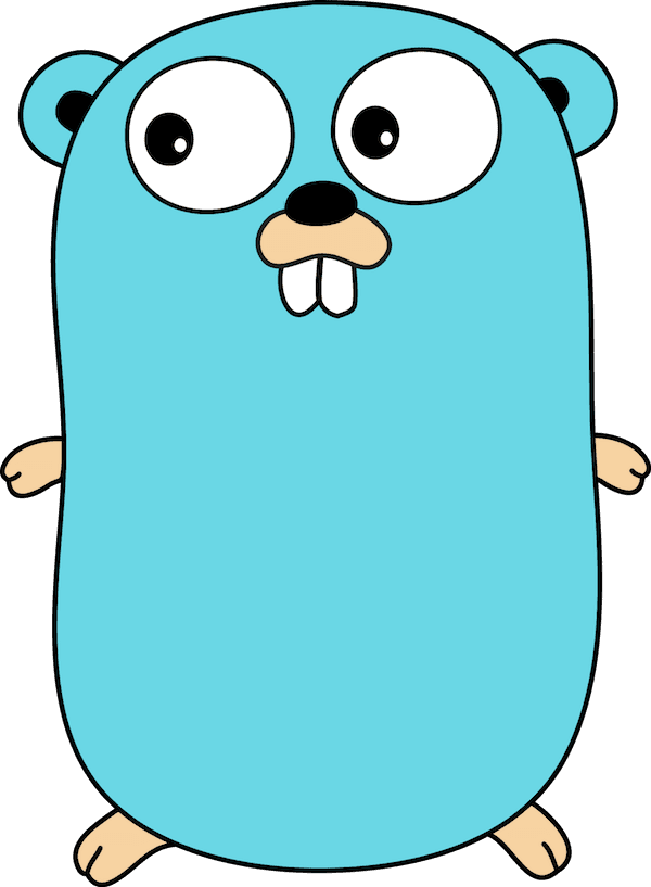 React Golang logo